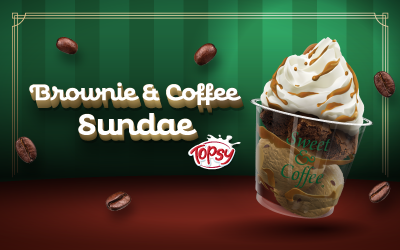 Nuevo Brownie Coffee Sundae Nuevo Brownie Coffee Sundae