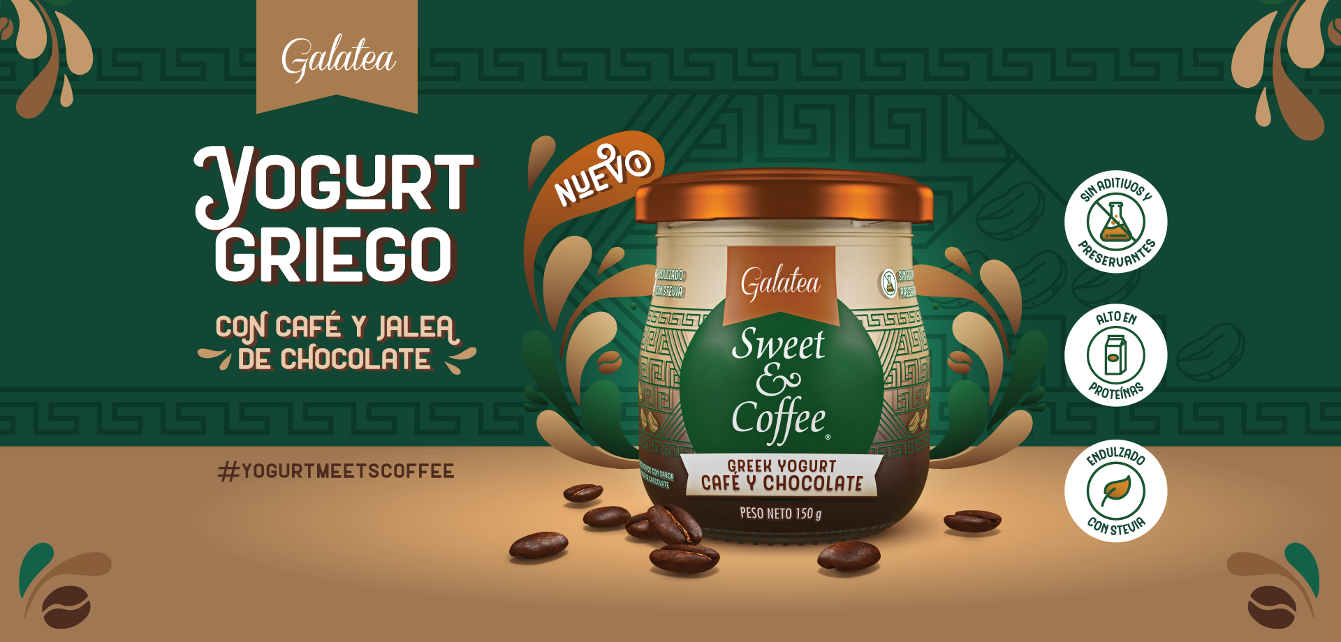 Yogurt Griego Sweet & Coffee Galatea